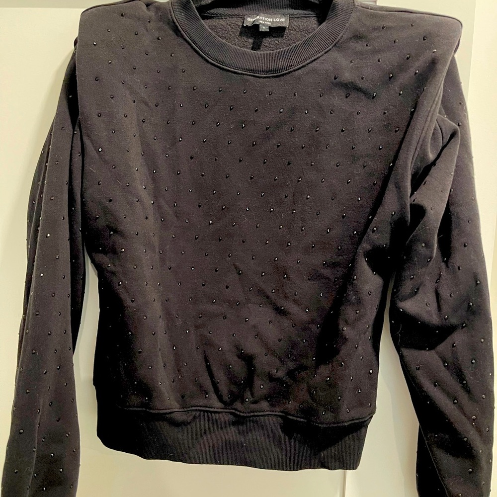 Generation Love Rhinestone Sweatshirt - Picture 2 of 2